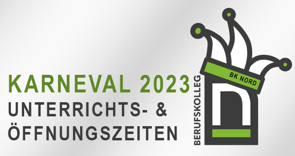 Read more about the article Karneval 2023 – Unterrichts- und Öffnungszeiten