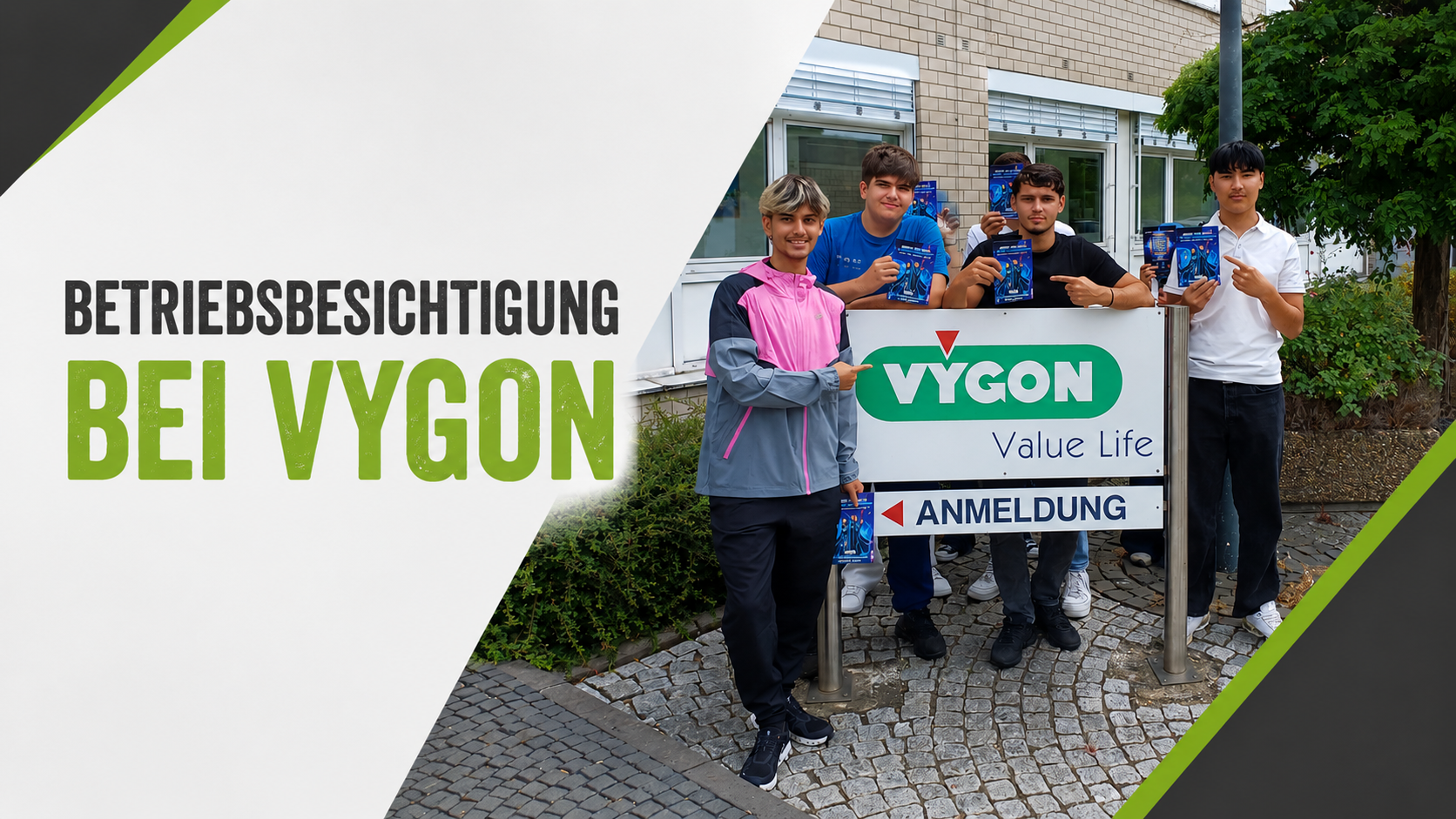 Mehr über den Artikel erfahren Betriebsbesichtigung bei Vygon in Aachen